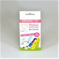 Plasturi pentru copii cu figurine Easycare 56x19mm 30buccutie - 1