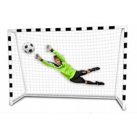 Poarta de fotbal din metal E4 R-Sport 300 x 200 x 90 cm - 3