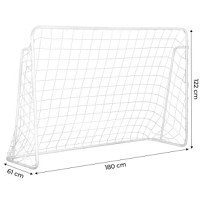 Poarta de fotbal Ecotoys 180 x 122 cm - 2