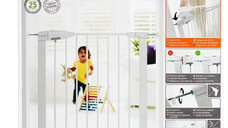 Poarta de siguranta Munchkin Maxi-Secure Easy Lock Silver