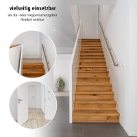 Poarta de siguranta Reer Basic White de perete, reglabila 63-106 cm - 5