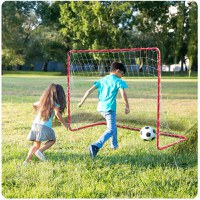 Poarta fotbal pentru copii 183x122x61 cm Neo-Sport cu cadru din otel,plasa rezistenta,4 ancore de montare incluse Footbal Play - 4
