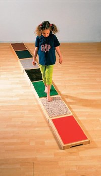 Poteca tactila cu 7 elemente si diferite texturi - 1