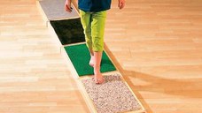 Poteca tactila cu 7 elemente si diferite texturi