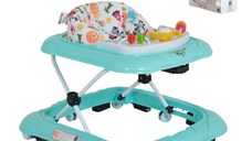 Premergator cu panou interactiv Moni Jungle Fun Plus Mint