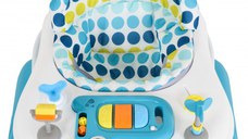 Premergator cu panou muzical si jucarii Moni Zizzy Petrol