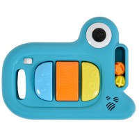 Premergator cu panou muzical si jucarii Moni Zizzy Petrol - 5