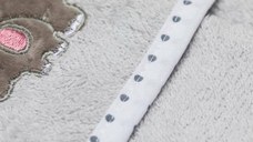 Prosop brodat cu manusa Fillikid Elefant grey