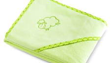 Prosop cu gluga Sheep 80x80 cm Green