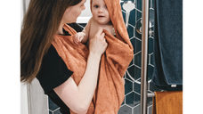 Prosop Cuddle Apricot Blush 98x104cm