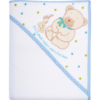 Prosop de baie cu gluga Terry 80 x 80 Womar Zaffiro AN-TR-80 - 1