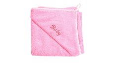 Prosop de baie frotir bumbac roz 75x75 cm