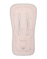Protectie anti-transpiratie KikkaBoo Hedge-hugs, Model universal pentru carucior,husa din bumbac moale si spate din plasa 3D respirabila, Orificii pentru centura de siguranta,Dimensiune 81x42 cm - 3