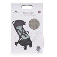 Protectie antitranspiratie Cangaroo AirLuxe Universal Grey pentru carucior, material 3D special, reduce transpiratia, potrivire universala - 1
