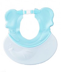 Protectie baita Little Mom Elephant Blue pentru ochi si urechi, ajustabila, flexibila, margini rotunjite - 7