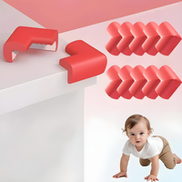 Protectie colturi Car Boy Safety 37x70x31x9mm Rosu - 6