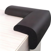 Protectie colturi Car Boy Safety 55x70x48x18mm Negru - 4