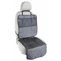 Protectie impermeabila pentru bancheta auto si spatar cu organizator 3 in 1 Savior gri - 5