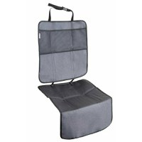 Protectie impermeabila pentru bancheta auto si spatar cu organizator 3 in 1 Savior gri - 1