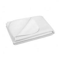 Protectie impermeabila Terry pentru saltea landou 50x70 cm Akuku Alb - 1