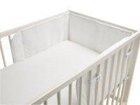 Protectie laterala pentru patut alb - 2