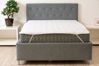 Protectie pentru saltea Somnart HypoallergenicMed matlasata din microfibra lavabila 80 x 190 cm - 2