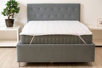 Protectie pentru saltea Somnart HypoallergenicMed matlasata din microfibra lavabila 85 x 195 cm - 2
