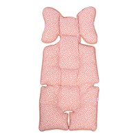 Protectie textila caruciorscaun auto Salmon Pink SeviBebe - 4