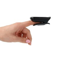 Pulsoximetru Vitammy eSaturino negru masoara saturatia de oxigen din sange si pulsul, algoritm de toleranta la miscare, ecran OLED bicolor, 4 directii de afisare - 2