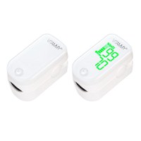 Pulsoximetru Vitammy O2 afisaj LED usor de citit masoara saturatia SpO2 si pulsul alb - 1