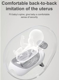 Reductor pentru cadita Little Mom Blue pliabil, cu tetiera reglabila, zone anti-alunecare, pozitie ergonomica, dimensiune 30x20.8x48cm - 4