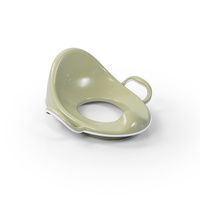 Reductor pentru toaleta anitderapant verde eco, design ergonomic, manere laterale si spatar inalt - 2