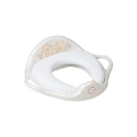 Reductor pentru toaleta moale Lux Bear Alb - 1