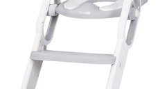 Reductor toaleta cu scara Chipolino Flippy grey