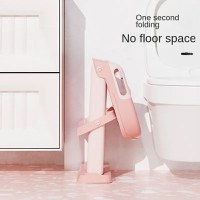 Reductor toaleta pentru copii, Little Mom Kids Steps Blue pliabil cu scara, inaltime reglabila in 2 pozitii, suprafata antiderapanda si colac moale - 4