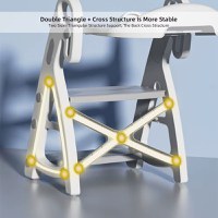 Reductor WC copii Little Mom StepUp Baby Pink, reglabil pe inaltime, cu manere ergonomice, colac moale detasabil din spuma PU, design anti-stropire, compatibilitate universala - 2