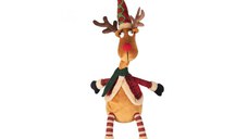 Ren de plus, canta si danseaza, design hazliu, alimentare baterii, 38 cm