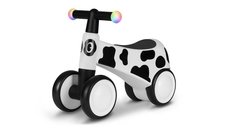 Ride-On pentru copii fara pedale Lionelo Sammy 12-36 luni alb, roti din spuma Eva, ghidon iluminat, greutate maxima admisa 25 kg