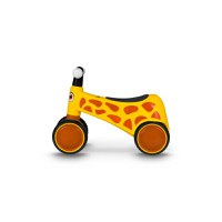 Ride-On pentru copii fara pedale Lionelo Sammy 12-36 luni galben, roti din spuma Eva, ghidon iluminat, greutate maxima admisa 25 kg - 4