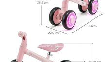 Ride On pentru copii Kinderkraft Cutie Flash Pink