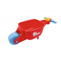 Roaba rosie pentru nisip sau zapada TechnoK cu claxon Rosie - 2