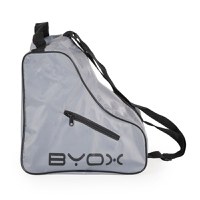 Role reglabile marime 34-37 pentru copii cu roti din PU,baza din aluminiu,inchidere cu sireturi,curea Velcro si catarama dubla Byox Dazzle Pink - 4