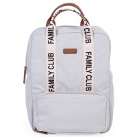 Rucsac de infasat Childhome Family Club Signature alb - 8