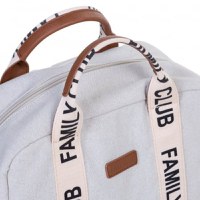 Rucsac de infasat Childhome Family Club Signature alb - 3