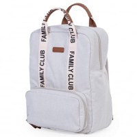 Rucsac de infasat Childhome Family Club Signature alb - 5