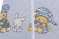 Sac de dormit 0.8 tog Hai la joaca albastru 140 cm - 2