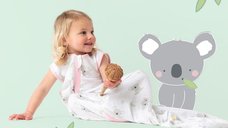 Sac de dormit Bamboo Koala 90 cm 0.5 Tog