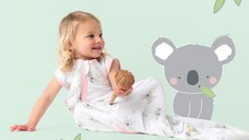 Sac de dormit Bamboo Koala 90 cm 0.5 Tog