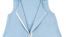 Sac de dormit copii 0.3 tog din muselina Bluebird 110 cm