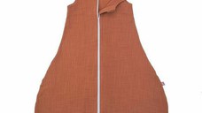Sac de dormit copii 0.3 tog din muselina KidsDecor Summer Toffee 110 cm